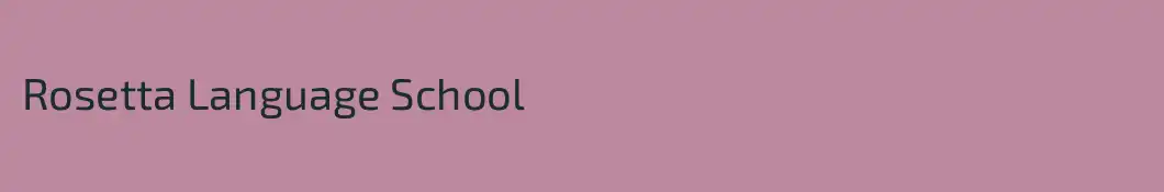 Rosetta Language School